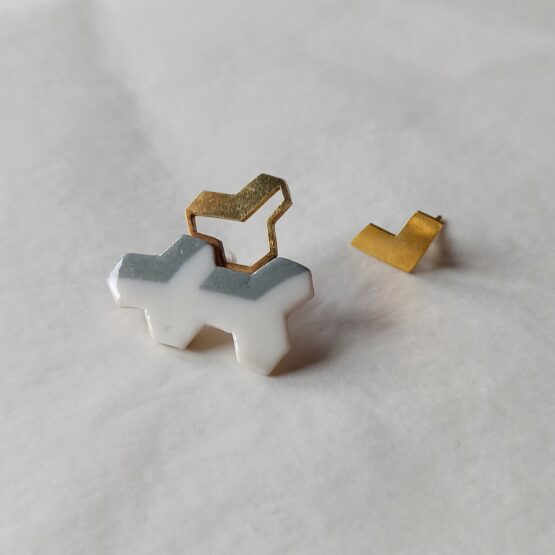 Pendientes N.3 y N.1 de la colección MOD - Imagen 3