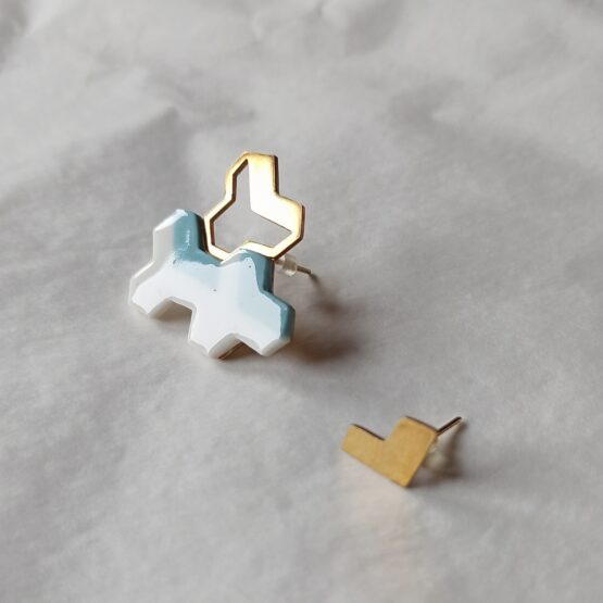 Pendientes N.3 y N.1 de la colección MOD - Imagen 7
