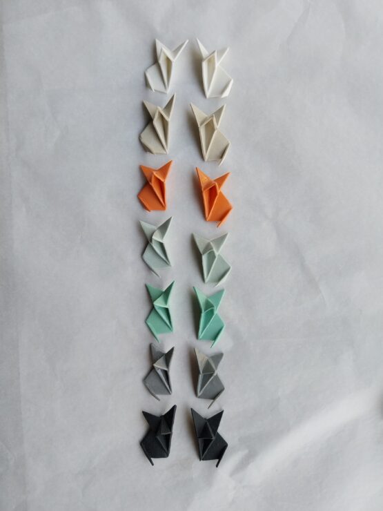 ZORRAS DE ORIGAMI