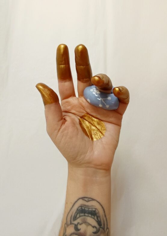 Anillo OINLODI cobalto